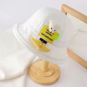 Bear pendant fisherman's hat 1